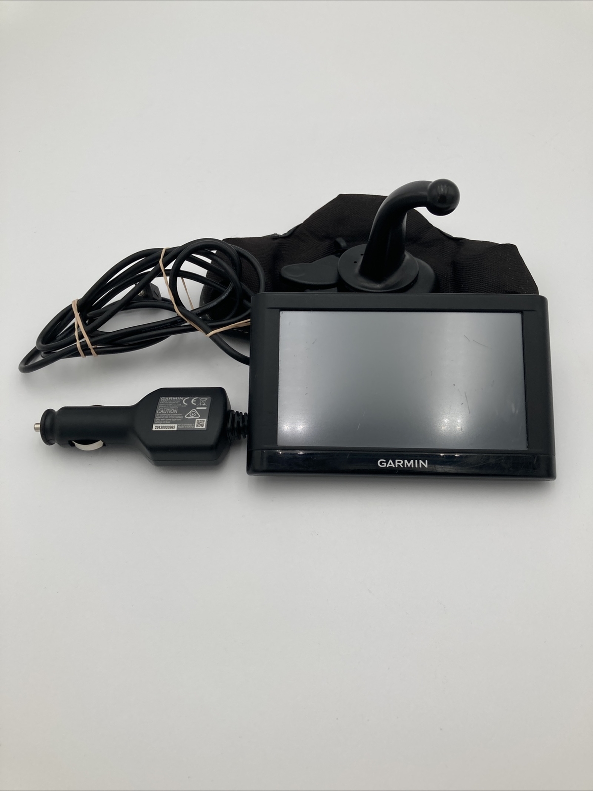 Garmin nuvi 52LM GPS Bundle w Vehicle Power Cable TA20 & Mount Tested