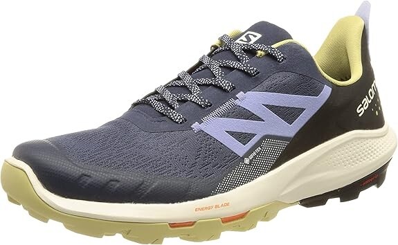 Scarpe da trail running Salomon Outpulse Gore Tex L41588500 donna 11 blu EEE4033