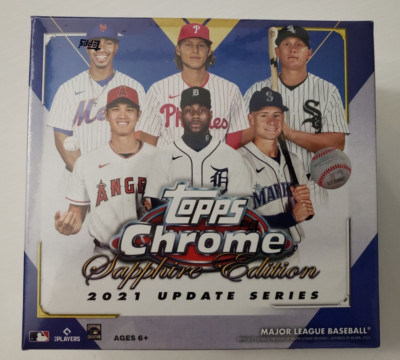2021 Topps Chrome SAPPHIRE EDITION　BOX 2021 Topps Chrome Update Sapphire Edition Baseball Checklist, Box Info