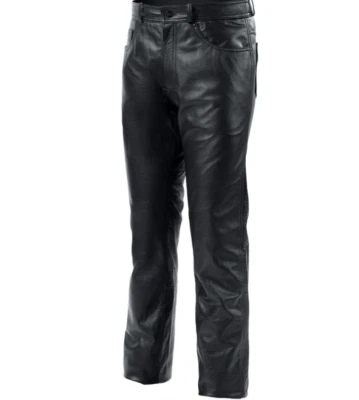 Pantalons Jeans cuir vachette - Photo 1/2