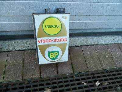 BP Energol Blechdose Dose Visco - Static 28,5 x 18 x 12,5 cm