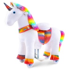 WondeRides Ride on Unicorn Mechanical Riding Pony Toy for 3-4 M332 Minimal Use