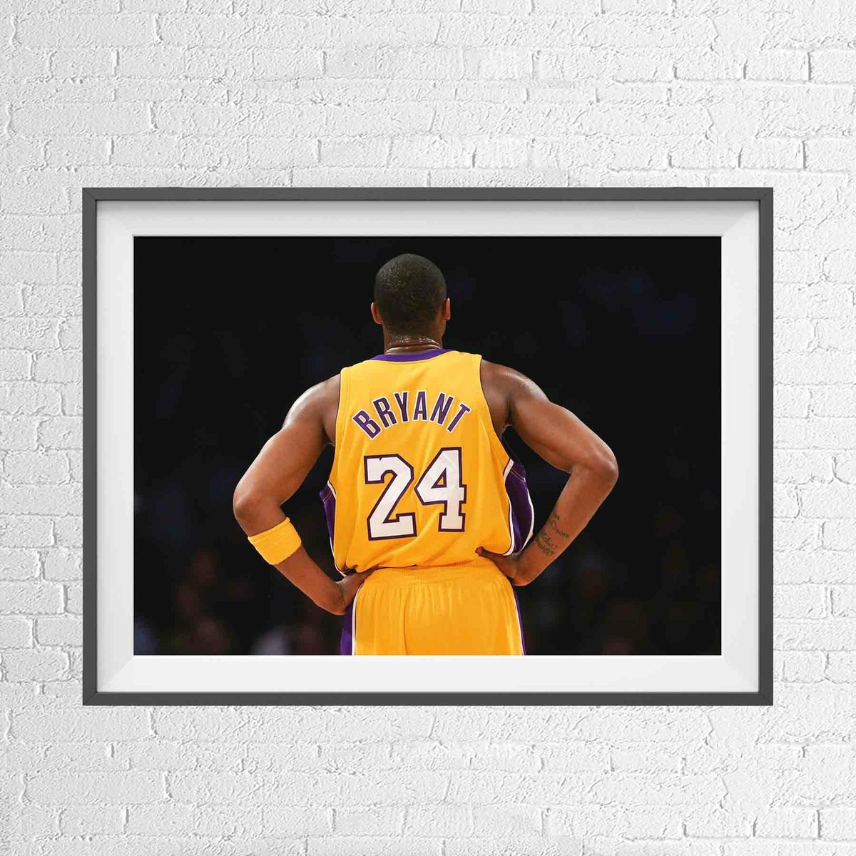 KOBE BRYANT BASKETBALL NBA LA LAKERS POSTER PICTURE PRINT Size A5