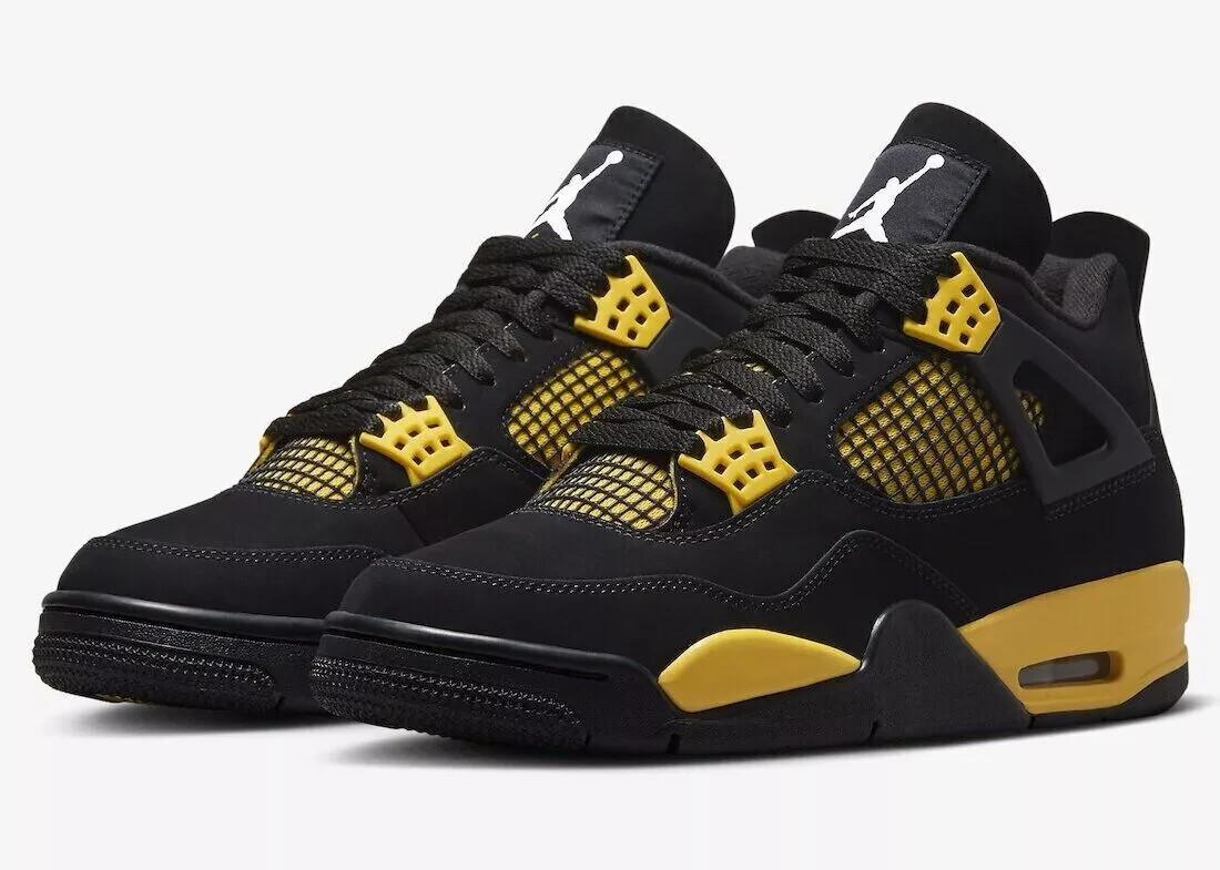 【早い者勝ち】Air Jordan 4 Thunder Size 6 - Jordan 4 Retro Mid Thunder for sale online | eBay