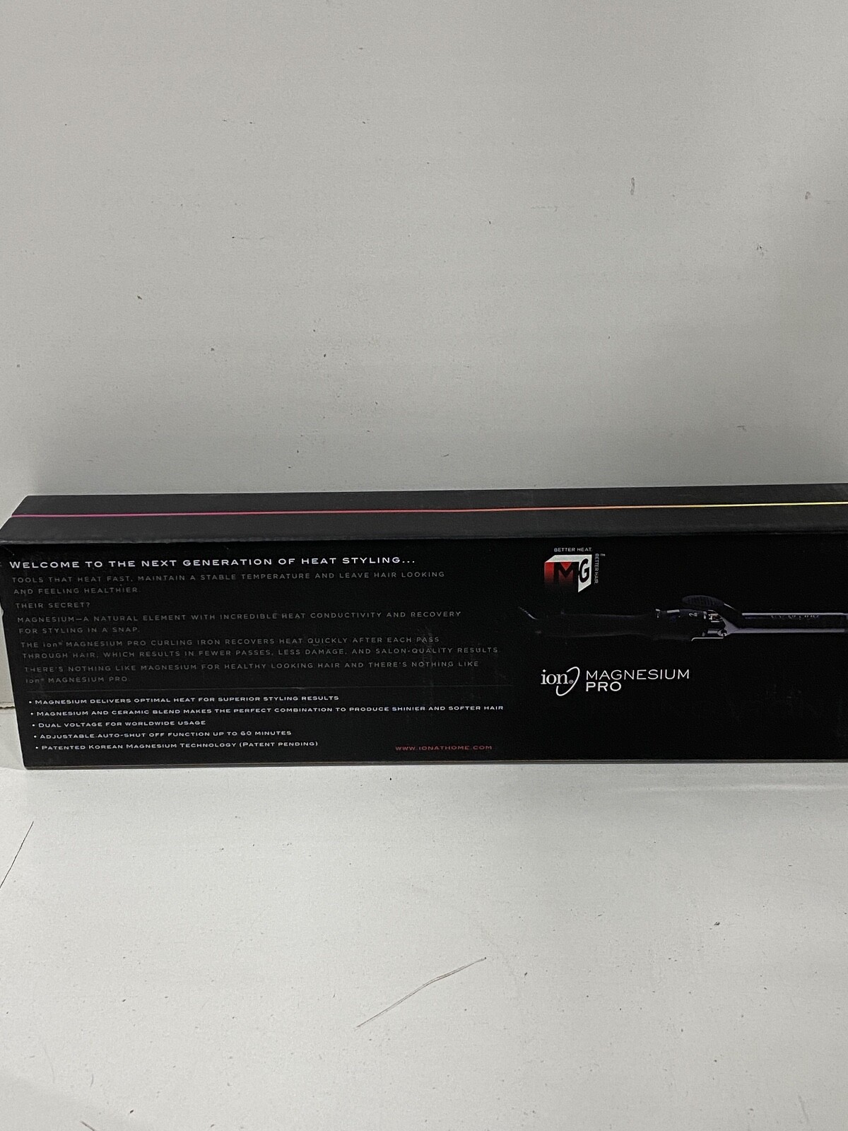 ION MAGNESIUM PRO Curling Iron 1" eBay