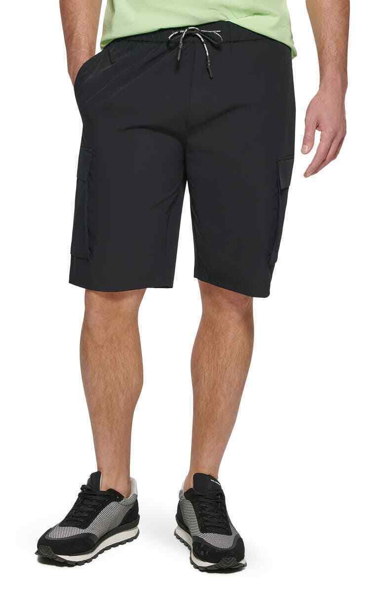 Шорты с вышивкой из нейлона KARL LAGERFELD PARIS, вышитые на булавках, большого размера