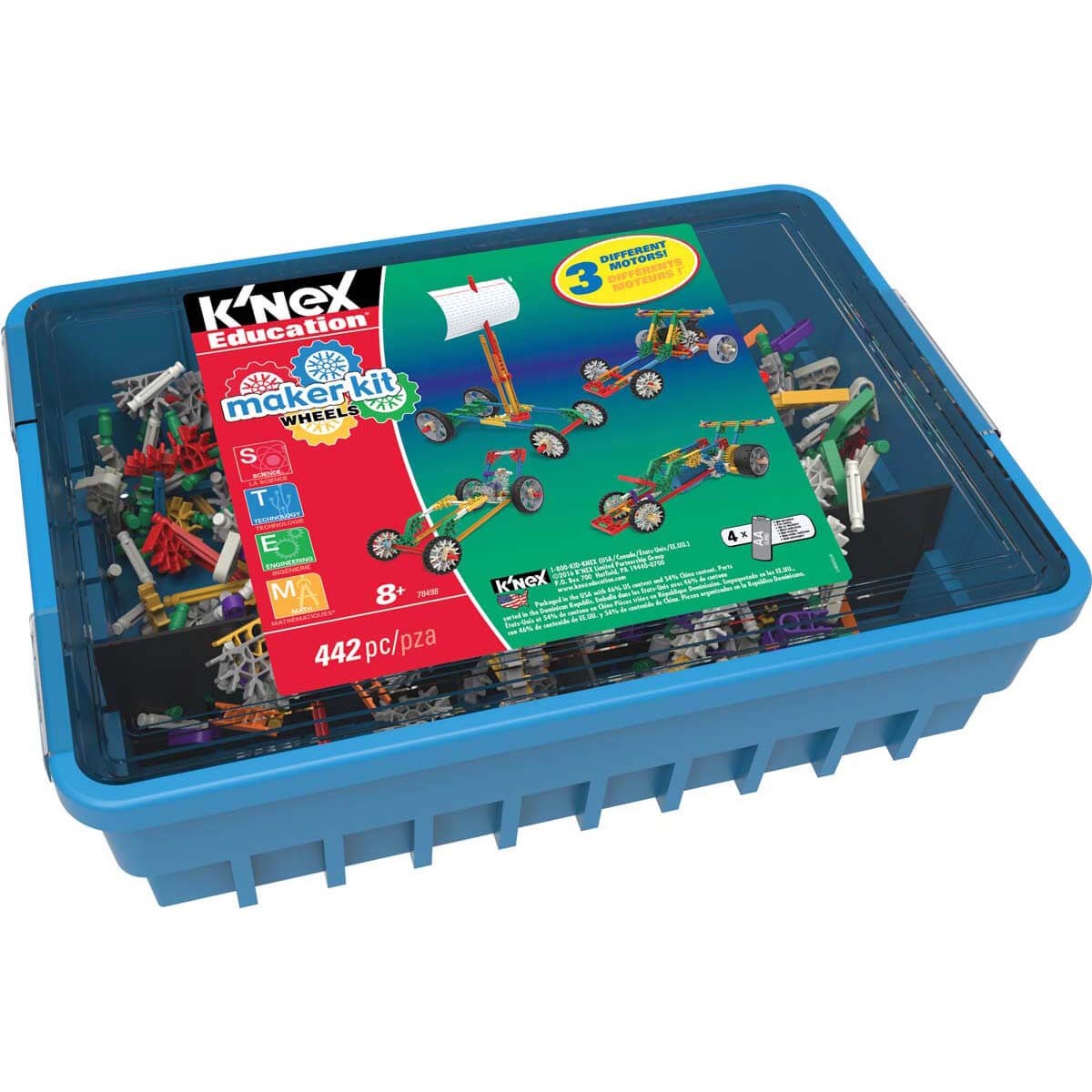 KNEX Education STEM Wheels Maker Set 78498 ~BRAND NEW~