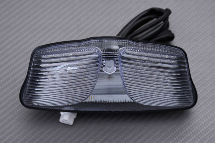 Feu LED transparent pour Suzuki GSXR 600 idéal pour sorties nocturnes