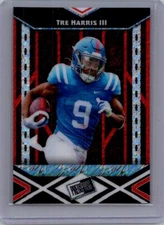 Tre Harris III 2024 Leaf Football 1/1 Pre Production Proof