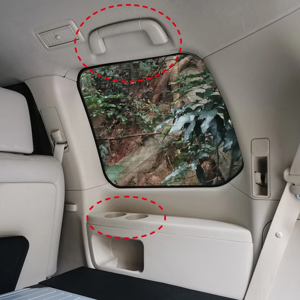 Estantería de carga Molle panel maletero para Toyota Land Cruiser J200 LC200 2008-2021 Foto 2 de 4