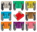 80 Pack Assorted Micro Blade Fuses 3A -30A Car Electrical Replacement Fuses