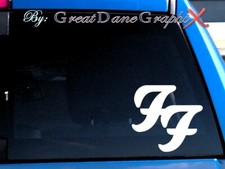 Foo Fighters - Vinyl Decal Sticker -Color Choice -HIGH QUALITY