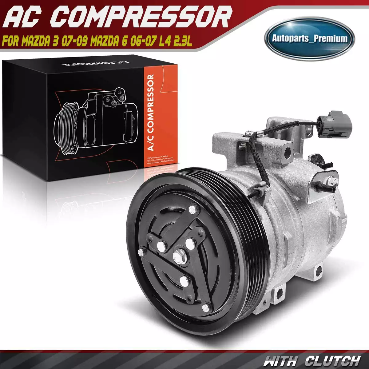 2006 mazda 2024 3 ac compressor