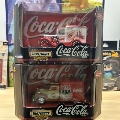 Matchbox Collectibles Coca-Cola Delivery Trucks Lot Of 2