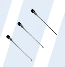 THREADED LOCKS & SHAFTS WASCOMAT WDA 540 (1/4 TURN) MODEL : CT26XD LOT OF 3