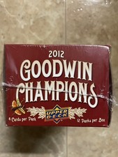 Goodwin Champions 2012 blaster Box. Rare ~