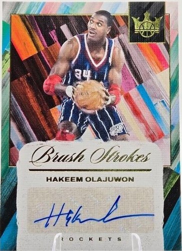 2024 Topps Motif NBA Legends Of The Court Auto Hakeem Olajuwon /25 