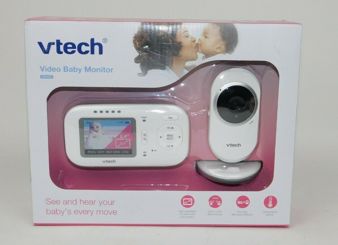 vtech vm320 video baby monitor