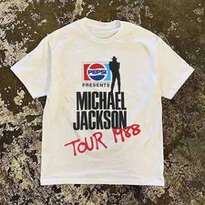 Michael Jackson Tour 1988 T-shirt Michael Jackson Tour 1988 T-shirt