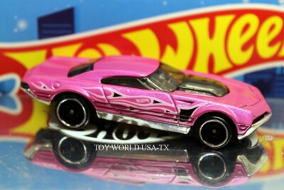 2024 Hot Wheels HW Flames Exclusive Muscle Speeder Pink