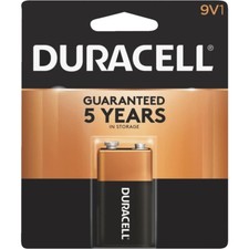 Duracell 9V Coppertop Alkaline Battery