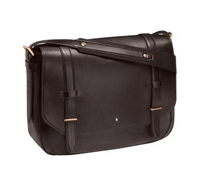 MONTBLANC HERITAGE 1926 MESSENGER DOCUMENT BROWN CASE BAG MONTBLANC HERITAGE 1926 MESSENGER DOCUMENT BROWN CASE BAG