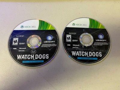 Watch Dogs Watchdogs (Microsoft Xbox 360, 2014) NO TRACKING - 2 DISCS