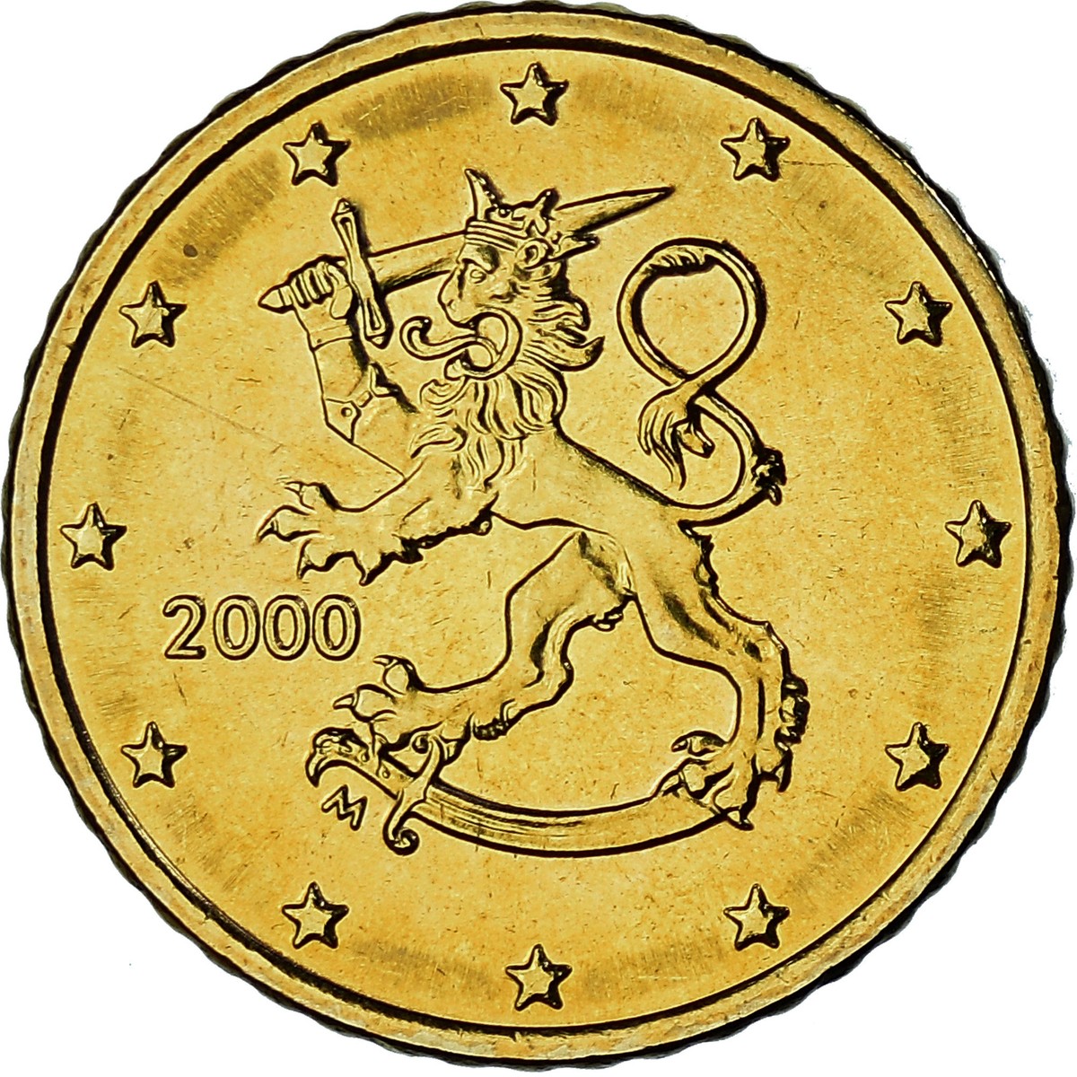 1183513] Finland, 50 Euro Cent, 2000, Vantaa, MS, Brass, KM:103 | eBay
