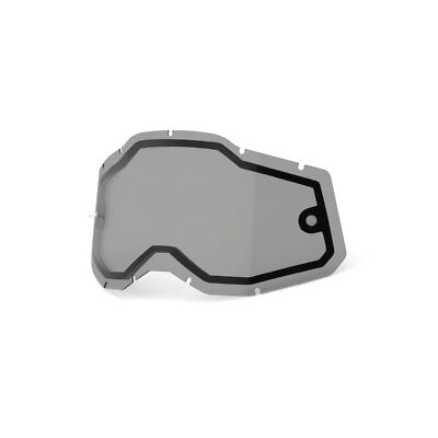 100% Goggle Replacement Lens - Dual Pane - Compatible with Racecraft 2, Accuri 2
