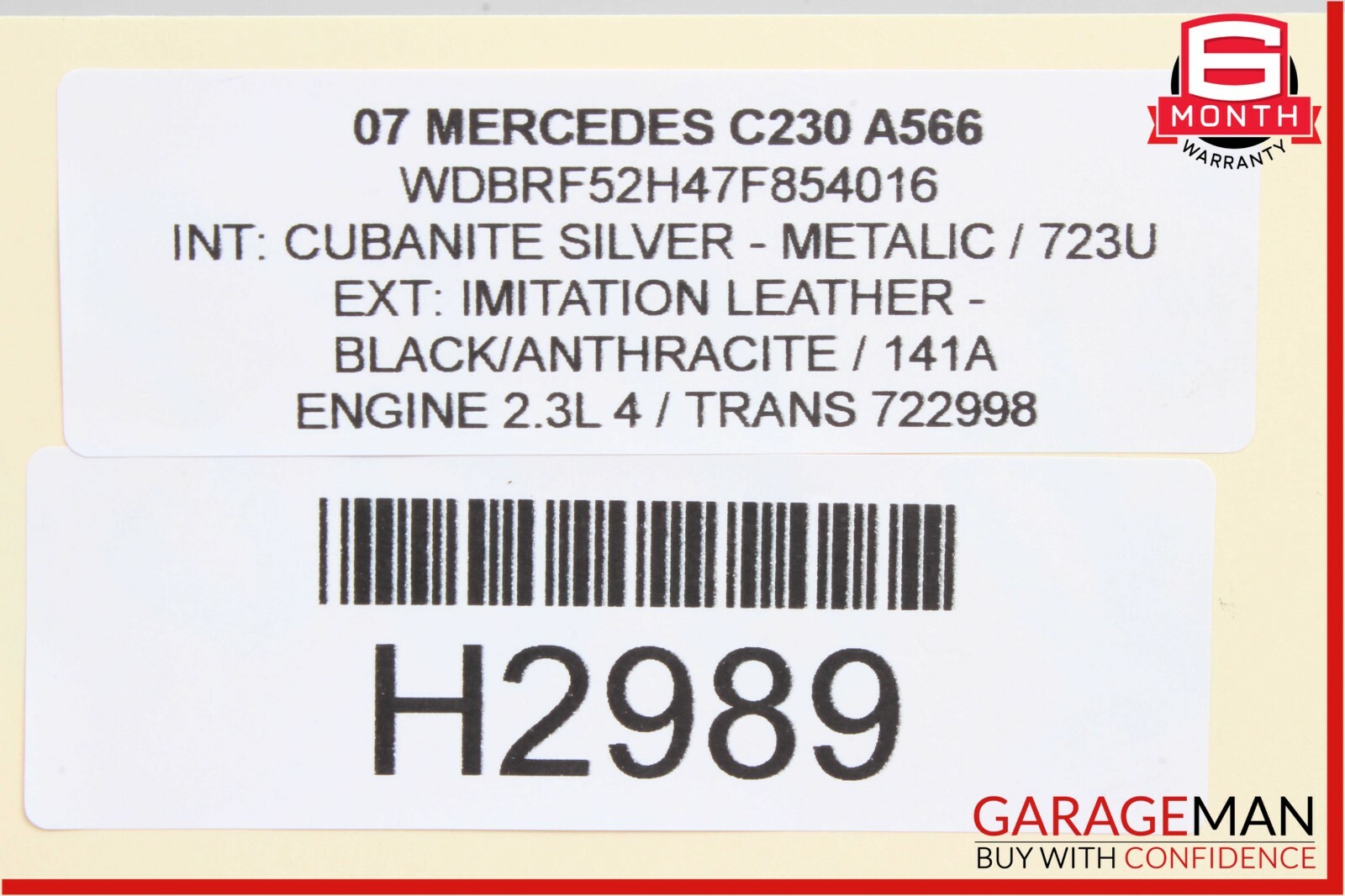 0607 Mercedes W203 C230 Transmission Oil Cooling Cooler Radiator Hose