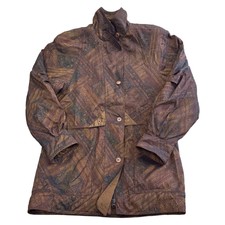 Vintage Forecaster Of Boston Parka Coat Jacket Abstract Patterned Womens Medium