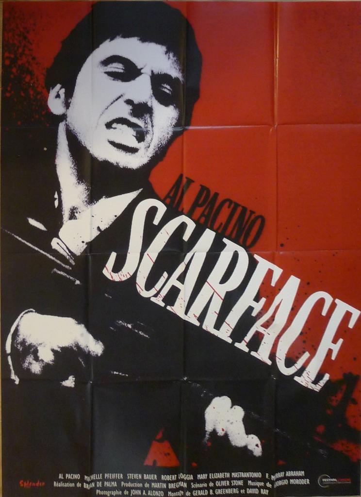Art Scarface Fmovies Scarface Movie Digital Painting