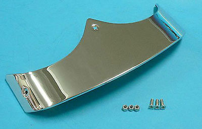 chrome smooth rear  fender  trim  tip 89 06 Harley  Davidson  