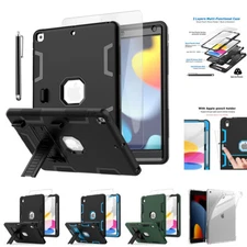 For iPad A16 11/10th/9th/8th/7th Gen Case Shockproof Heavy Duty Military Cover