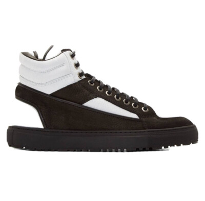 ETQ Amsterdam High 2  Black/White  Mens 10
