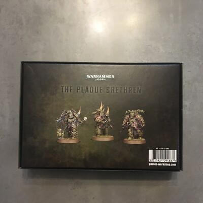 Citadel Warhammer 40k, The Plague Brethren OOP -3 Modelle und 3 Bilder (NEU)