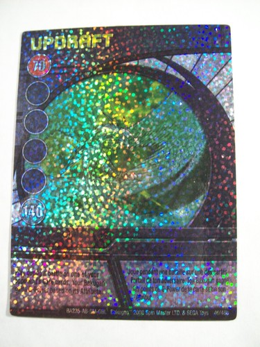 Bakugan Battle Brawler Updraft Holo Card BA235-AB-SM-GBL 40/48h