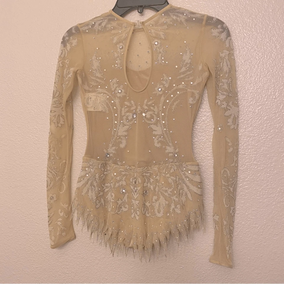 Art Stone Solo Baile Disfraz Gimnasia Rítmica Patinaje sobre Hielo Vestido Leo MC Niño Foto 4 de 4