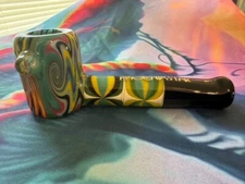 Hammer Dry  Tobacco Pipe Collectible Glass Pipes Phoenix Star  Glass WIG WAG