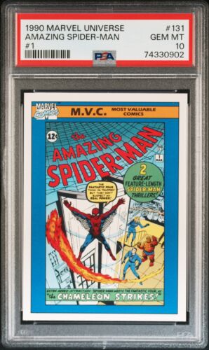 1990 Marvel Universe #131 Amazing Spider-Man #1 PSA 10 - Picture 1 of 2