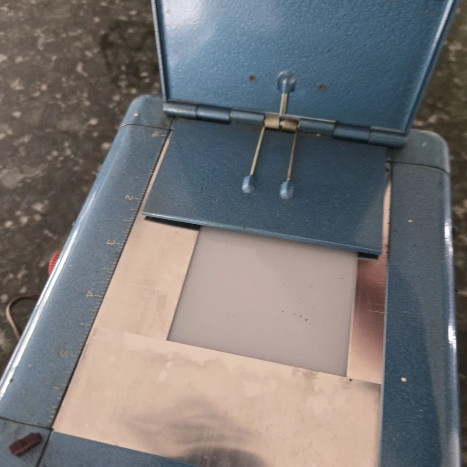  Caja de luz para impresora de contactos de fotografía de película Equipo de aire Photocrat 4x5 sin probar  Foto 3 de 4