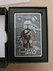 New LEGO Star Wars: Mandalorian and Grogu Metal Card with Stand