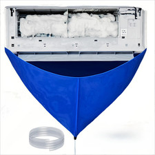 3PCS Split AC Cleaning Cover Kit Wall Mounted Air Conditioner Wash Bag Set