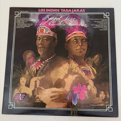 LOS INDIOS TABAJARAS  SECRET LOVE Lp VINYL~Canada Pressing~RCA APL1-1033 NM/EX