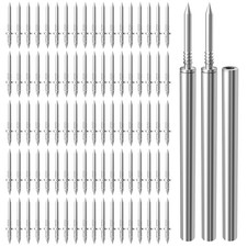 300 Pcs Double-Head Skirting Nails   Invisible Seamless Fasteners for Solid W...