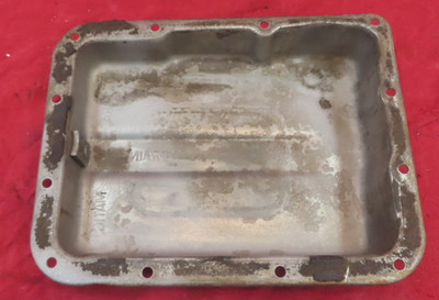 1940s & 50s GM Hydramatic Transmission Oil Pan Hydra-matic Fluid with Drain Plug