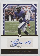 2017 Panini Vertex Vertex Signatures 186/199 Tyus Bowser #VS-TB Auto 1b8