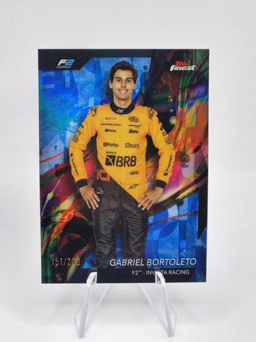2024 Topps Finest Formula 1 F1 Gabriel Bortoleto Common Blue /200
