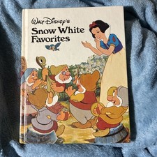 Vintage Walt Disney's Snow White Favorites Book - Hardcover, 1973 Danbury Press