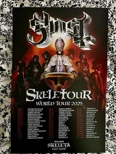 Ghost Band 2025 Tour Poster